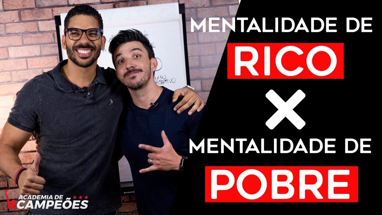 Mentalidade RICO X Mentalidade POBRE  | Com Caio Carneiro - Seja Foda