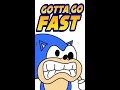 Sonic The Hedgehog Gotta Go Fast