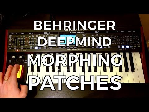 Behringer DeepMind - A Morphing Mod-Wheel Patch