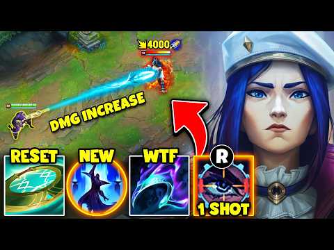 SNIPER CAITLYN IS COMPLETELY BROKEN IN SEASON 15! (NEW RUNE = MORE ULT DAMAGE)