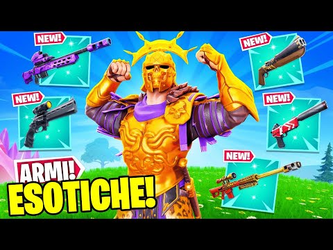 ECCO DOVE TROVARE TUTTE le NUOVE ARMI ESOTICHE *RARISSIME*!! 🤩della SEASON 5 CAPITOLO 2 su FORTNITE