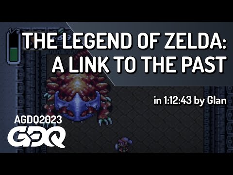 The Legend of Zelda: A Link to the Past by Glan in 1:12:43 - Awesome Games Done Quick 2023