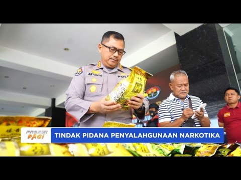 POLDA JATENG UNGKAP KASUS NARKOTIKA 18 KG SABU