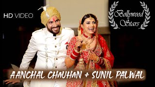 Bollywood Stars | Aanchal Chauhan & Sunil Palwal | Wedding Film 2021 | Studio Memory Lane | India | video