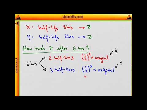 NSAA 2017 Section 1 - Q34 Phys - Half-life - Worked Solution