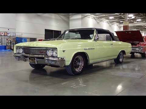 1965 Buick Skylark Gran Sport Convertible in Yellow & Engine Sound - My Car Story with Lou Costabile