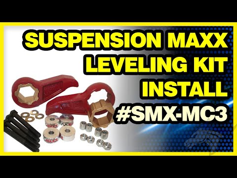 Suspension Maxx Leveling Kit w/ Shock Spacer Install: 11 Duramax #SMX-MC3