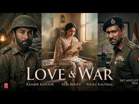 Love & War | ANNOUNCEMENT | Ranbir Kapoor | Vicky Kaushal | Alia Bhatt | Sanjay Leela Bhansali