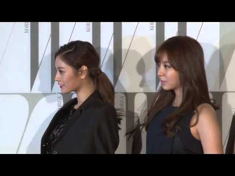 131017 JungAh,Juyeon,Uie and Nana At 'Love your W' event