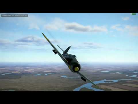 Il 2 Sturmovik De practicas de zoom and boom con el 190