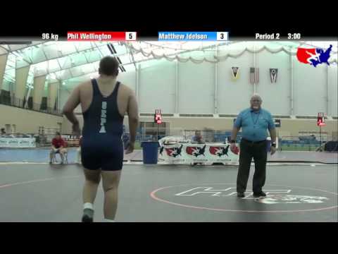 Phil Wellington vs. Matthew Idelson at 2013 ASICS University Nationals - FS