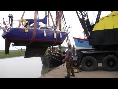 Just About Sailing May 7 2017 - The Journey pt 13, Finale, Dover to Ramsgate and then lift out