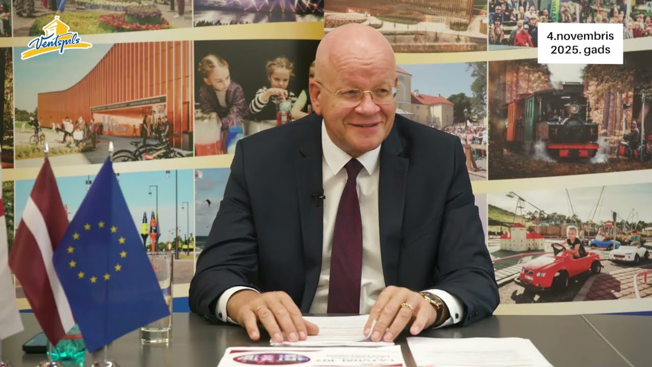 VIDEO: G.Blumbergs par Ventspils pilsētas aktualitātēm – 04.11.2025.