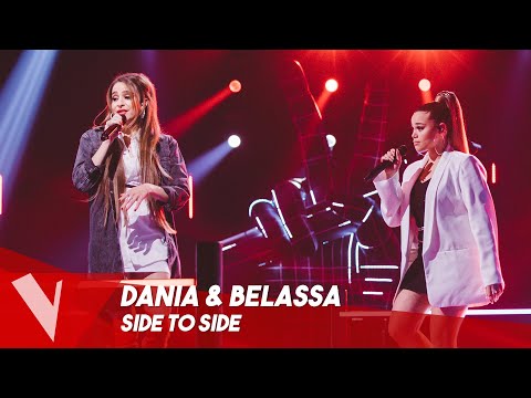 Ariana Grande ft. Nicki Minaj - 'Side to Side' ● Dania & Belassa | Duels| The Voice Belgique Saison9