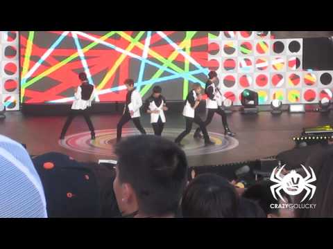[Fancam] 120521 MBLAQ - Oh Yeah At MBC Korean Music Wave In Google
