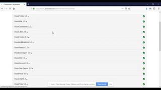 How to install component in Open Source Social Network