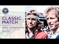 Bjorn Borg vs Vitas Gerulaitis | Wimbledon 1977 Semi-final | Full Match Replay