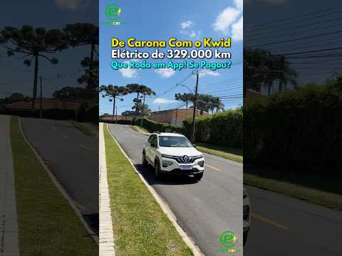 De Carona Com o Kwid Elétrico de 329.000 km Que Roda Em App! Se Pagou?⚡️