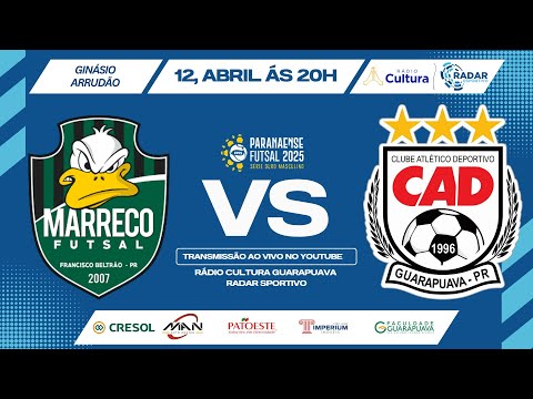 Marreco X CAD Futsal | 6ª Rodada | Série Ouro 2025