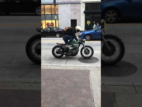 Honda Cafe Racer Kickstart