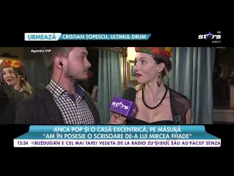 Anca Pop şi o casă excentrică pe măsură