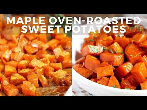 A Sweet and Savory Maple Oven-Roasted Sweet Potato Recipe