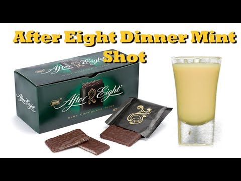 How To Make An After Eight Dinner Mint Shot | Drinks Made Easy