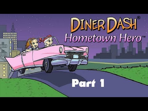 Diner Dash: Hometown Hero - Gameplay Part 1 (Level 1 to 4) Safari Café at the Zoo