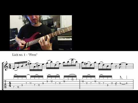 Fusion Licks for Guitar