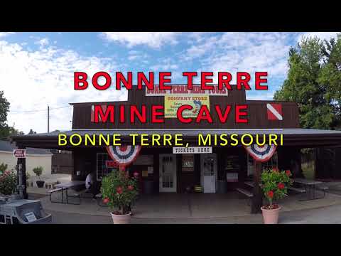 Bonne Terre Mine-Cave.  Bonne Terre, Missouri 2018