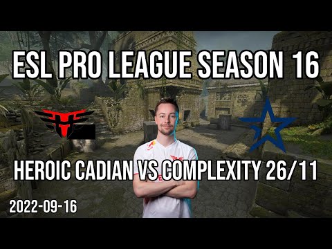 CSGO POV: Heroic cadiaN vs Complexity (26/11) @ ancient (2022-09-16)