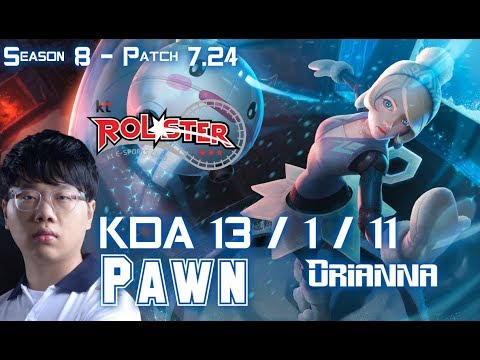 KT Pawn ORIANNA vs MALZAHAR Mid - Patch 7.24 KR Ranked