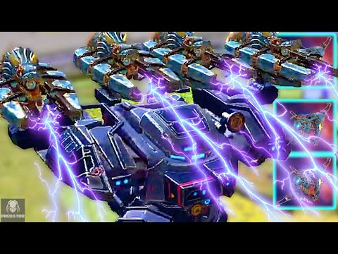 Lightning Behemoth - 4X Calamity Behemoth With 3X Overdrive|Ridiculous Damage Output Burning Up Bots