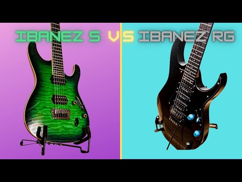The best Ibanez electric guitar - S vs RG