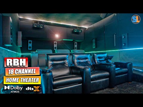 Home Theater UPGRADES! RBH Sound 12.6.6 Speaker Setup + Demo | 661SW/R