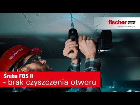 fischer ULTRACUT FBS II ROCK STAR - brak konieczności czyszczenia otworu