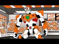 Voltron Will Fight You For Pizza Pizza   (AI generated video using text prompt)