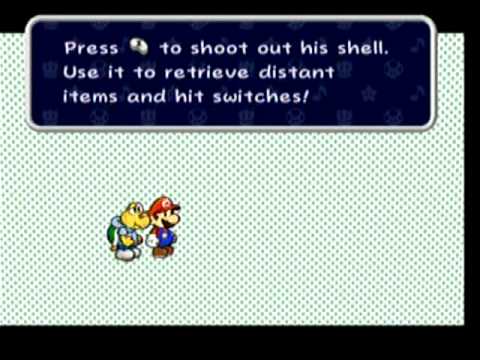 Paper Mario The Thousand-Year Door Clip: Koops Joins the Party