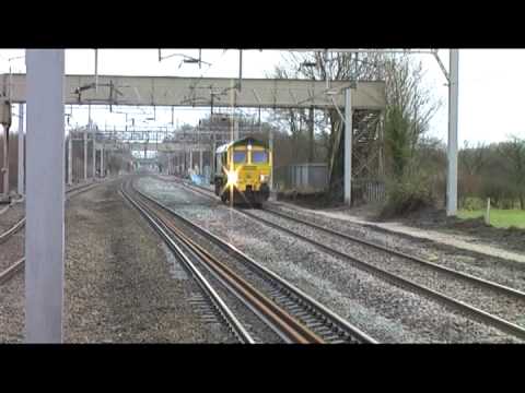 66547 on a Crewe - Garston light engine move