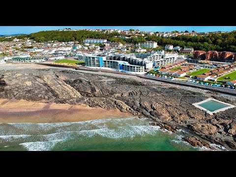 Westward Ho Devon Cinematic 4K,  Mini 3 ND 8 Filter.