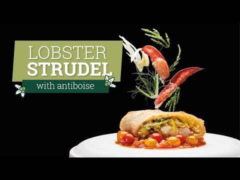 Strudel d’astice con antiboise