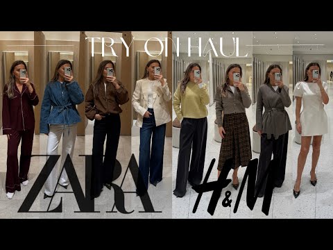 Newest ZARA and H&M *** | Try On HAUL | ***