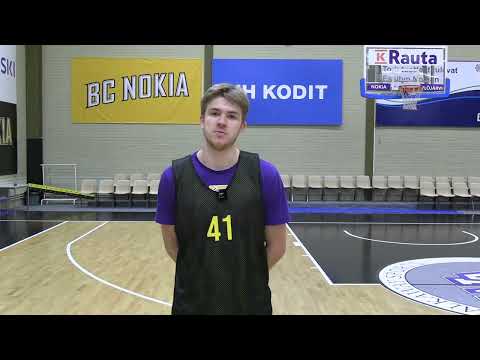 Ennen peliä BC Nokia - KTP Basket 16.12.2022