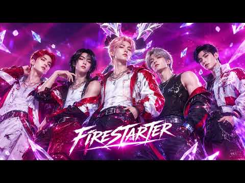 K/DA 'FIRESTARTER' - (MIYEON, SOYEON, Sophie Powers, Mimi Webb - Male Version Remix