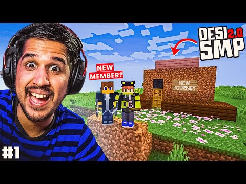 My New Minecraft SMP Journey || Desi SMP #Part1