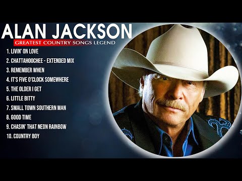 Alan Jackson 🎸 Best Classic Country Music 🎸 Alan Jackson Full Album