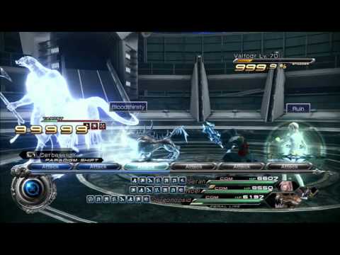 Final Fantasy XIII-2 - Gorgonopsid one-staggers Valfodr Lv. 70 v2