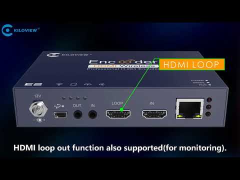 Kiloview E2 HDMI To IP Video Encoder