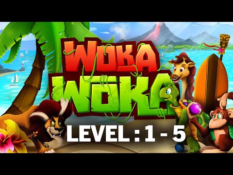 Marble woka woka 1 to 5 level :  This game keeps my mind sharp!!