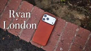 Ryan London LEATHER Case with Camera Control for iPhone 17 Pro / Pro Max! (4K60)